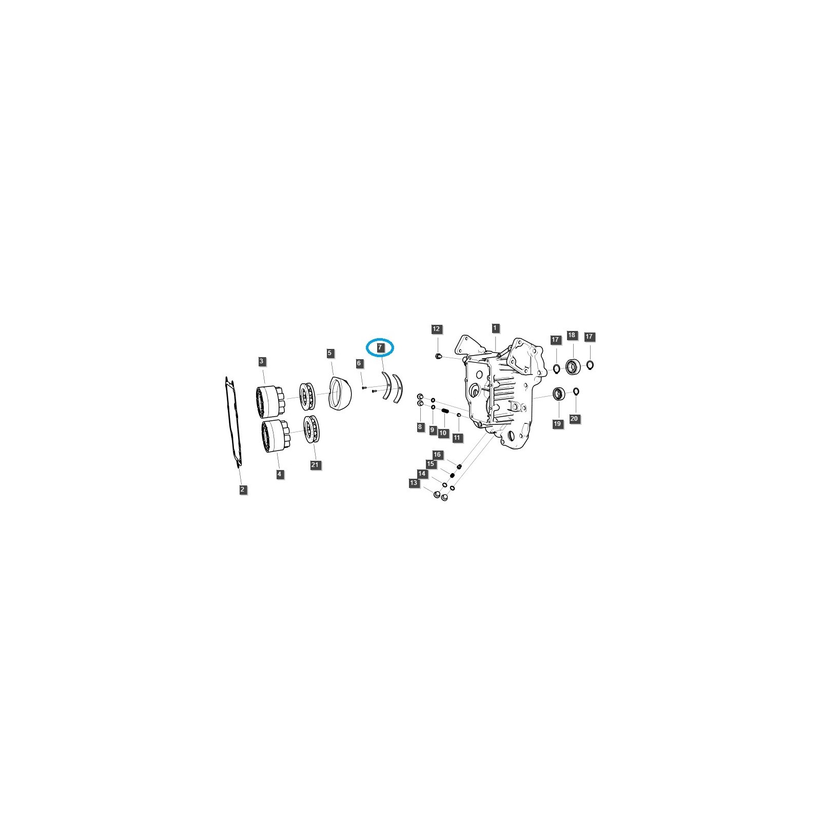 Rocker bush / LS MT1.25 / TRG270 / 40341802