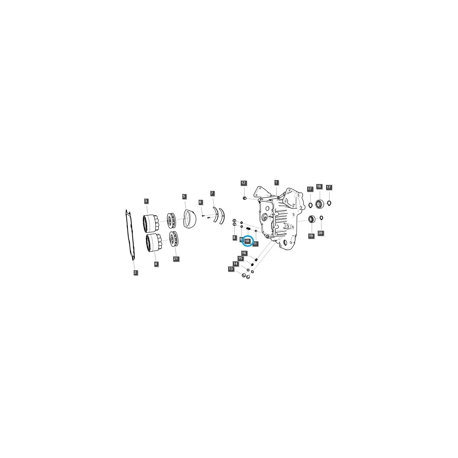 Pružina tlakového ventilu / Traktor LS / LS MT1.25 / č. 40341840
