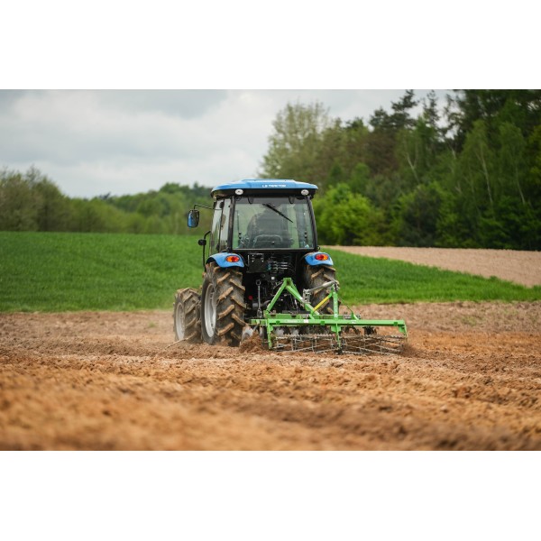 Déchaumeur à disques Pavo U363/1 à 2 rouleaux + rouleau à cordes U724 Bomet