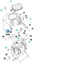Interrupteur de feux de détresse / TRG750 / Tracteur LS / 40250731
