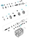 Łożysko kulkowe / A0863060NR / LS Tractor / 40012927 | Traktor.com.pl