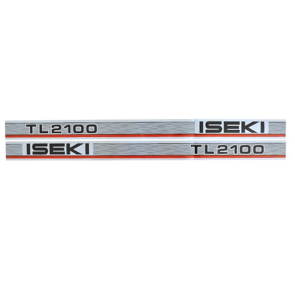 Iseki TL2100 stickers