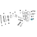 Rodamiento de bolas / A0860043 / Tractor LS / n.º 40151881