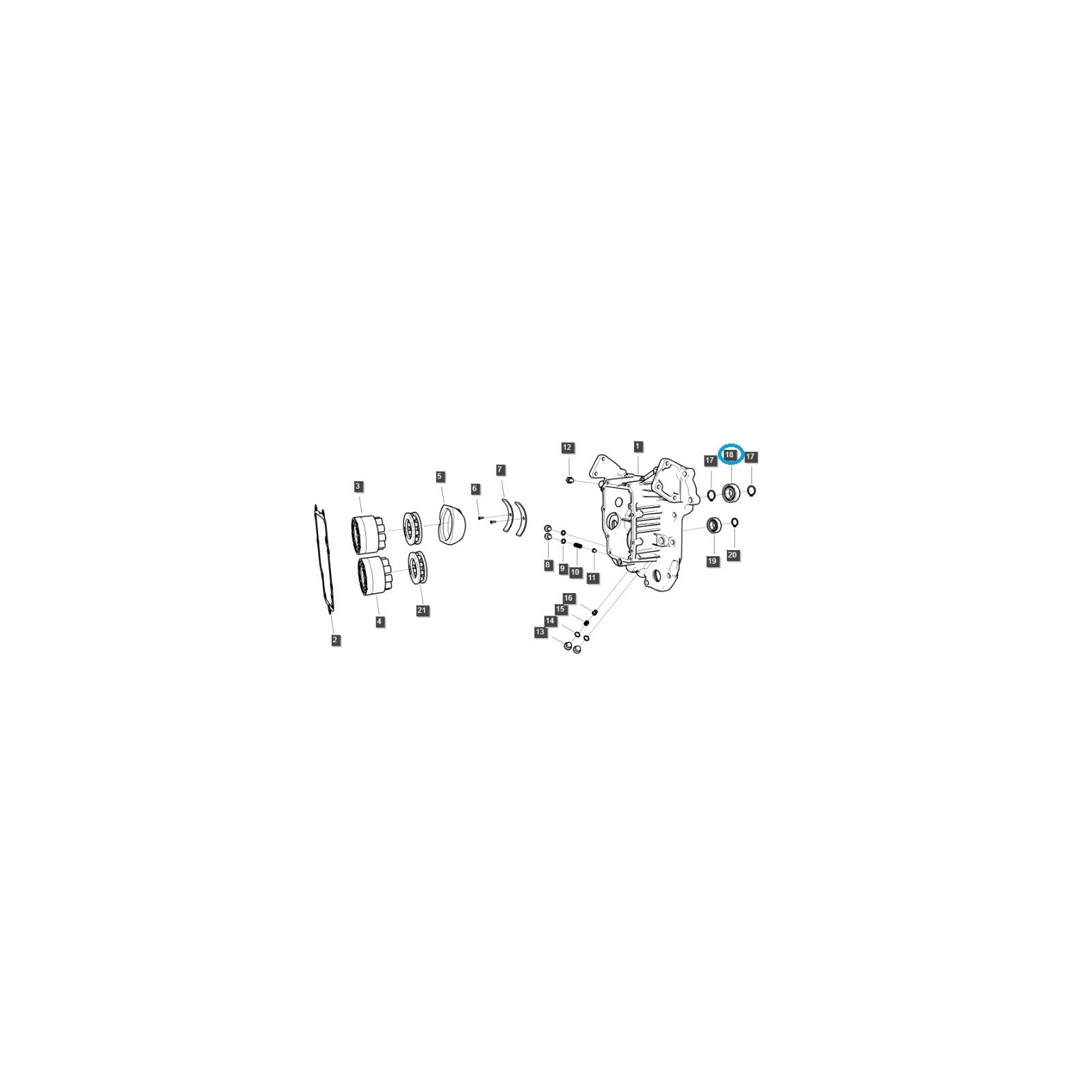 Kugellager / A0862053 / LS Traktor / Nr. 40151889