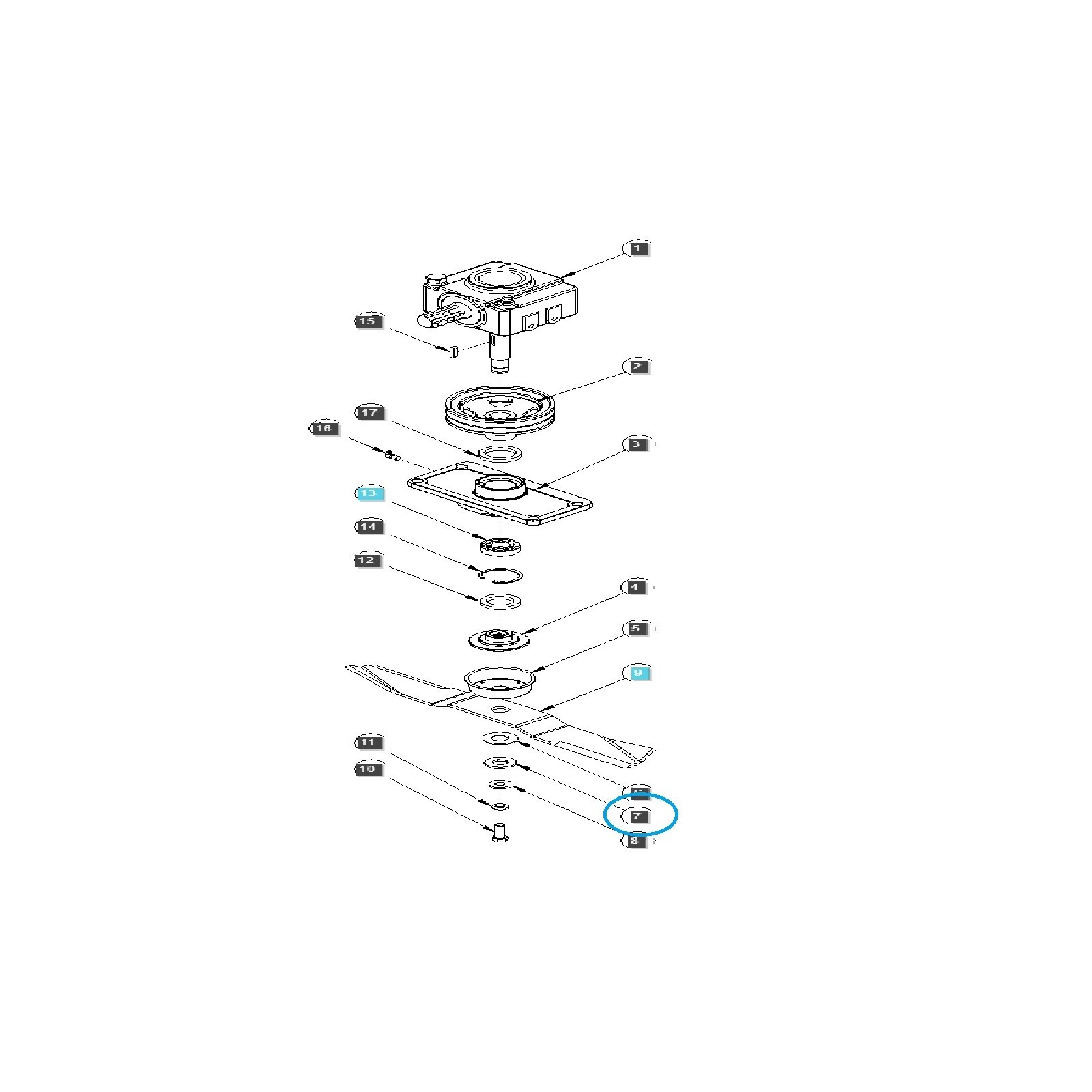 Sechskantscheibe LM1160 / LS Traktor / 40365487
