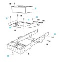 Dichtung, Batterieplattenunterlegscheibe / TRG210 / LS Traktor / 40255617