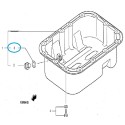 Oil pan plug gasket / LS Tractor / 40179300