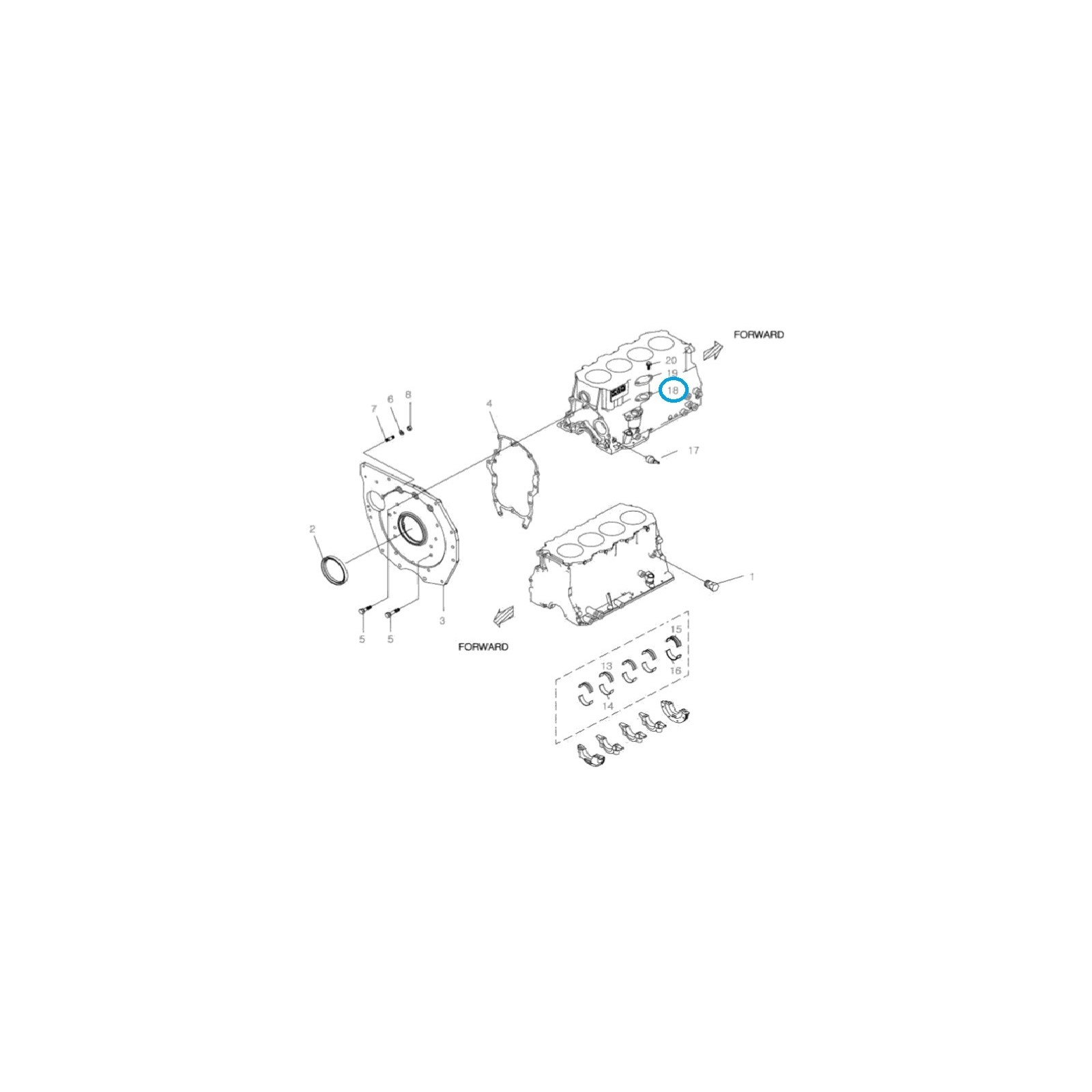 Těsnění Q1100043 / EGQ110 / Traktor LS / 40006904