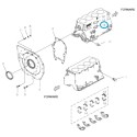 Gasket Q1100043 / EGQ110 / LS Tractor / 40006904