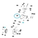 Skriňa koncového prevodu, čap riadenia - pravý / TRG400 / LS Tractor 40444370