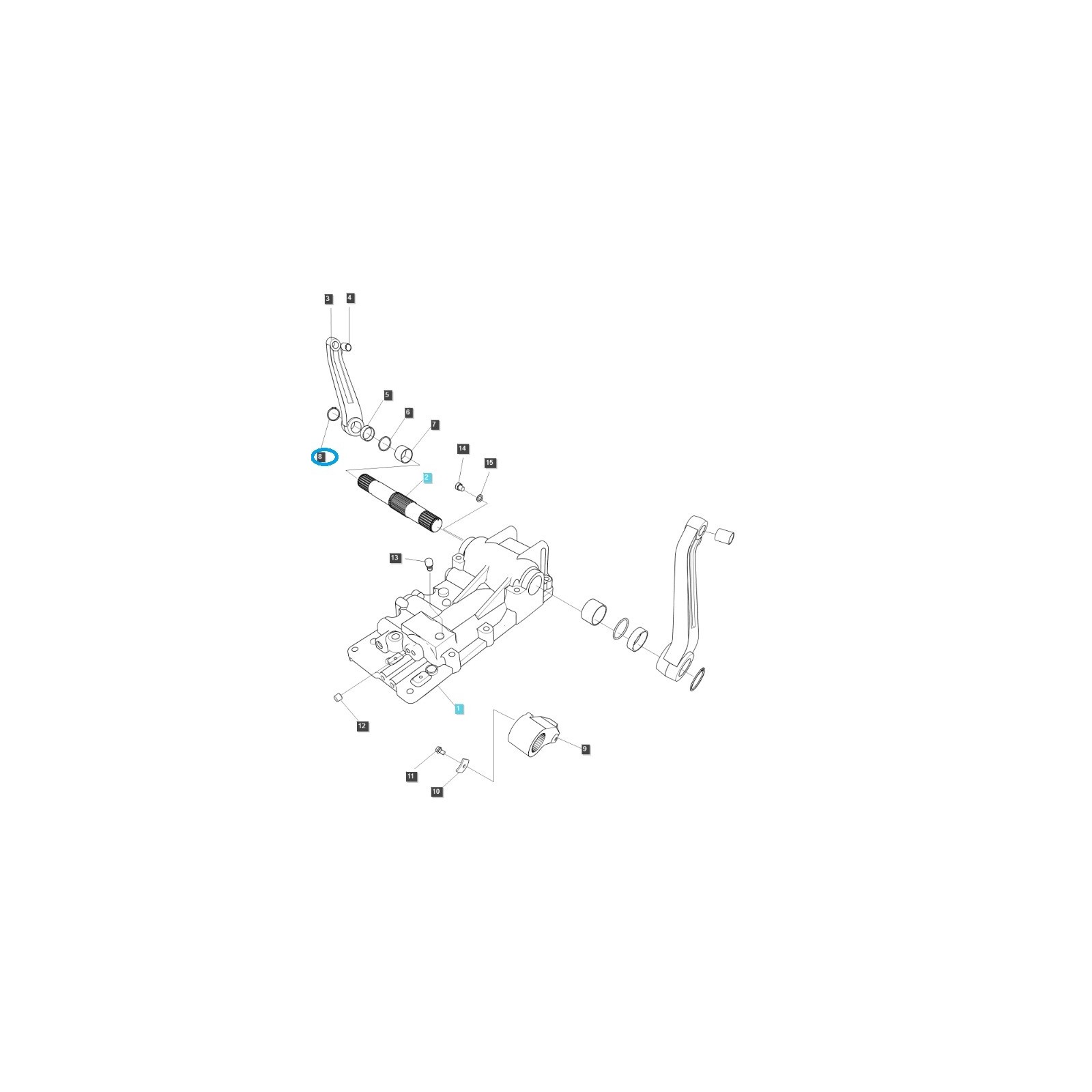 Snap Ring / S810042001 / LS Tractor / No. 40029278