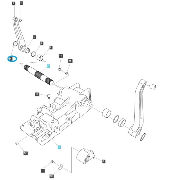 Pierścień zatrzaskowy / S810042001 / LS Tractor / nr 40029278 | Traktor.com.pl