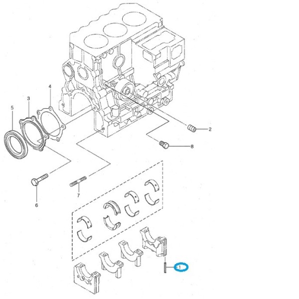 Boční těsnění / Traktor LS / LS XJ25 / LS J23 (HST) / LS J27 (HST) / LS i28 / LS i36 / LS R28i / LS R38i /40109211