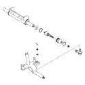 Cubierta de goma para junta 1725-436-002-00 Iseki SFH220 SFH240 TXG23 TXG237