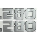 Stickers Kubota GL280, Kubota GL 280, Grandel