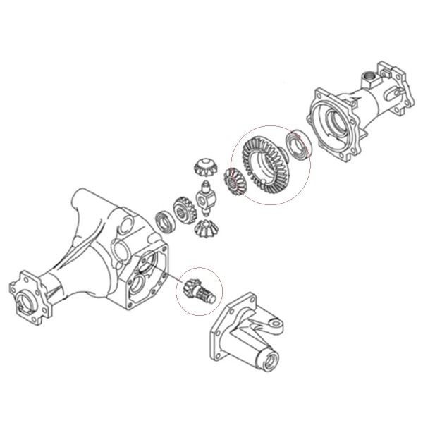 Kronenrad 198165-13101 38T 113 mm Ritzel 11T 18T 62 mm Yanmar KE-40 KE-50