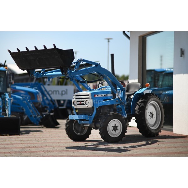 Mitsubishi D2050FD 4x4 - 20KM + TUR-Frontlader