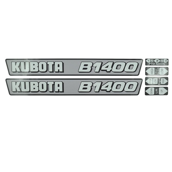 Autocollants Kubota B1400