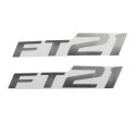 Nálepky na Kubota FT21