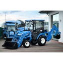 LS Tractor XJ25 HST / CAB / TUR + excavator | reviews | video