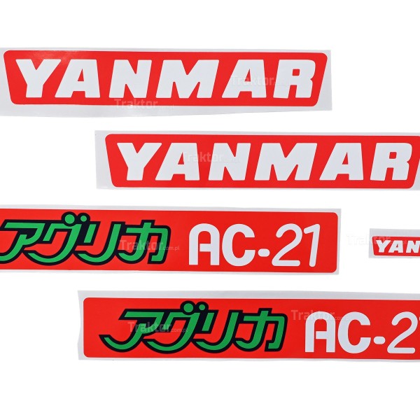 Naklejki Yanmar AC-21 | Traktor.com.pl