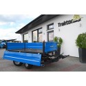 Two-axle agricultural trailer 2.5T with tipper and steering axle 4FARMER
