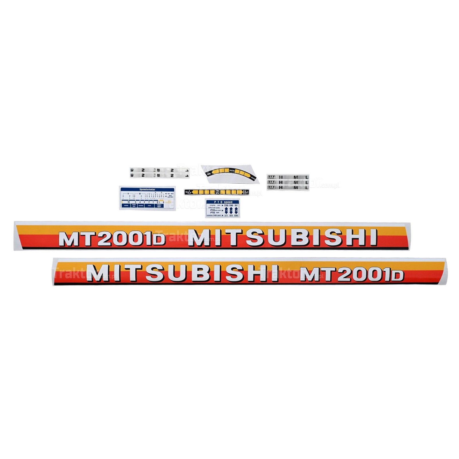 Sada samolepek Mitsubishi MT2001D