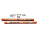 Mitsubishi MT2001D stickers set