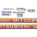 Sada samolepek Mitsubishi MT2001D