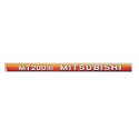 Ensemble d'autocollants Mitsubishi MT2001D
