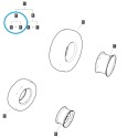 Kolo TURF 25x8,5-14 / TRG490 / Traktor LS / 40366601