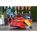 Zametací stroj 150 cm na traktor s košom a bočnou kefou 4FARMER