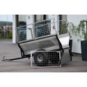 Przyczepka ogrodowa do quada (ATV) KD-T01B z nadstawkami z siatki 4FARMER | Traktor.com.pl