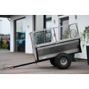 Przyczepka ogrodowa do quada (ATV) KD-T01B z nadstawkami z siatki 4FARMER | Traktor.com.pl