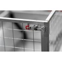 Garden trailer for quad (ATV) KD-T01B with mesh extensions 4FARMER