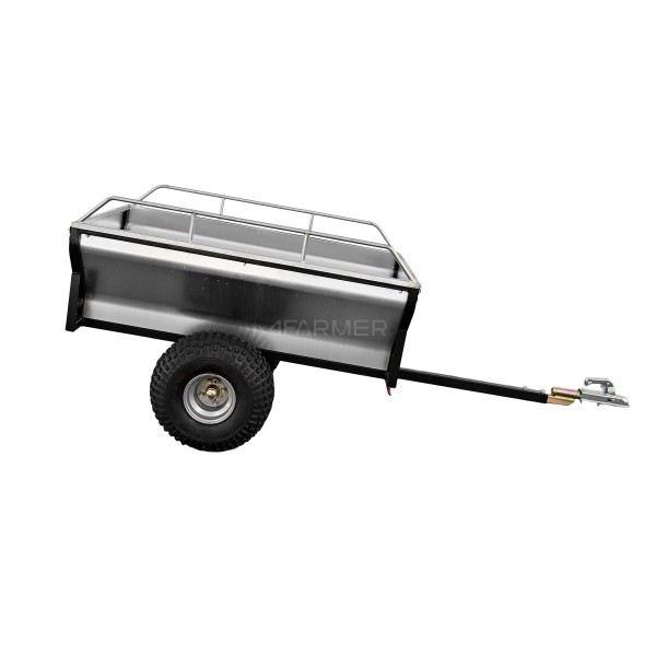 Garden trailer for quad bike (ATV) KD-T01C with rails 4FARMER