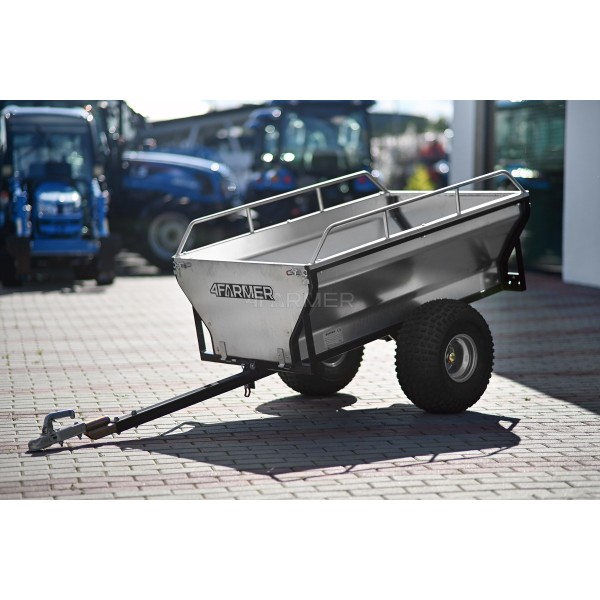 Gartenanhänger für Quad (ATV) KD-T01C mit Reling 4FARMER