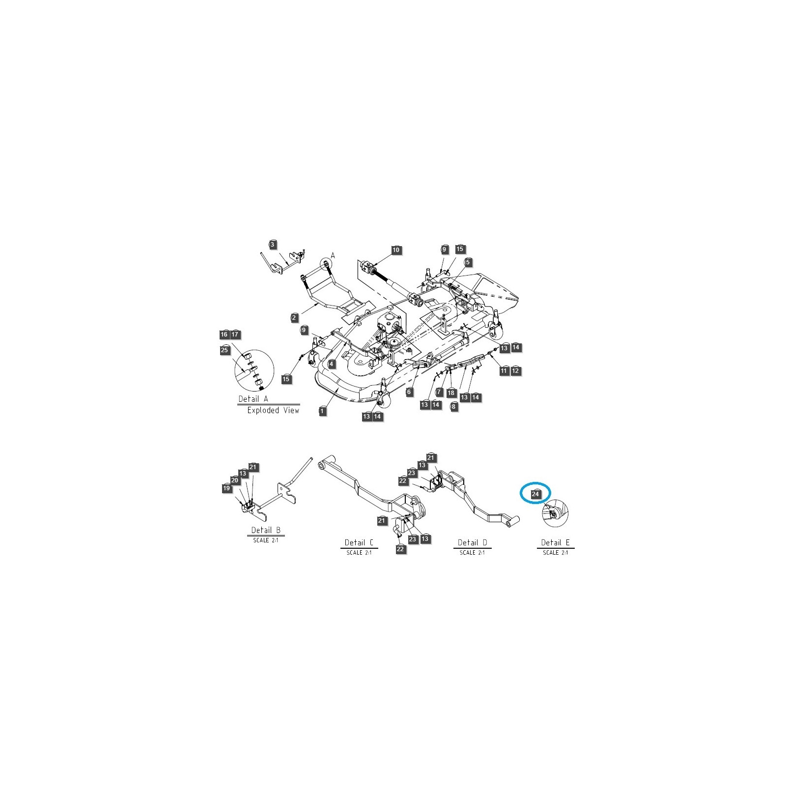 Grease fitting 1.8" / LS Tractor / 40228707
