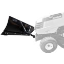 Snow plow for 120 cm MTD 4FARMER tractor mower