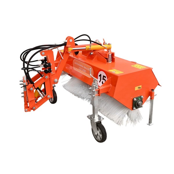 Schneekehrmaschine mit Spiraleinsatz 120 cm 4FARMER