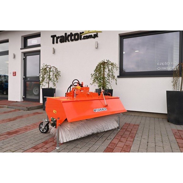 Zametací metla na sníh se spirálovou vložkou 120 cm 4FARMER