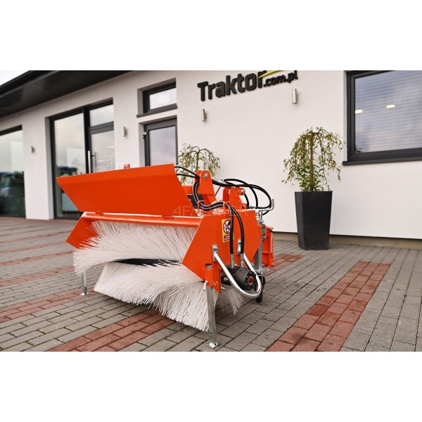 Zamiatarka do śniegu z wkładem spiralnym 120 cm 4FARMER