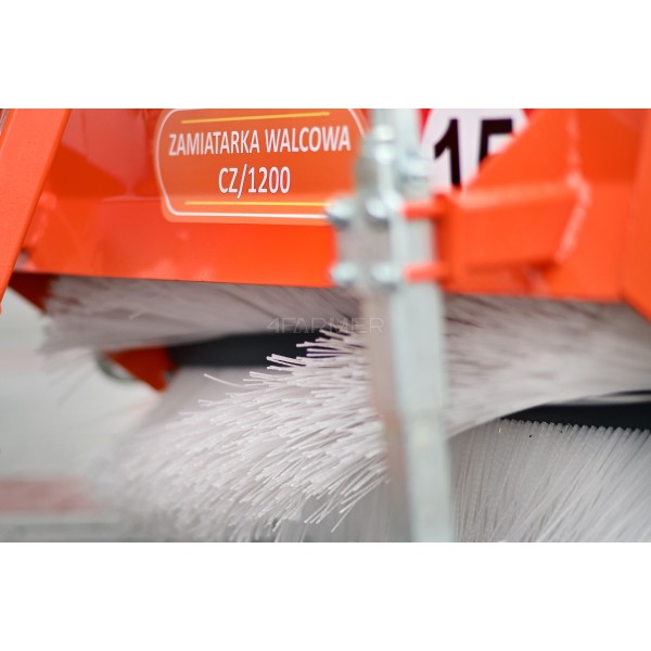 Snow sweeper with spiral insert 120 cm 4FARMER