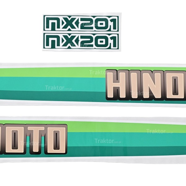 Naklejki Hinomoto NX201 | Traktor.com.pl