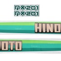 Nálepky Hinomoto NX201