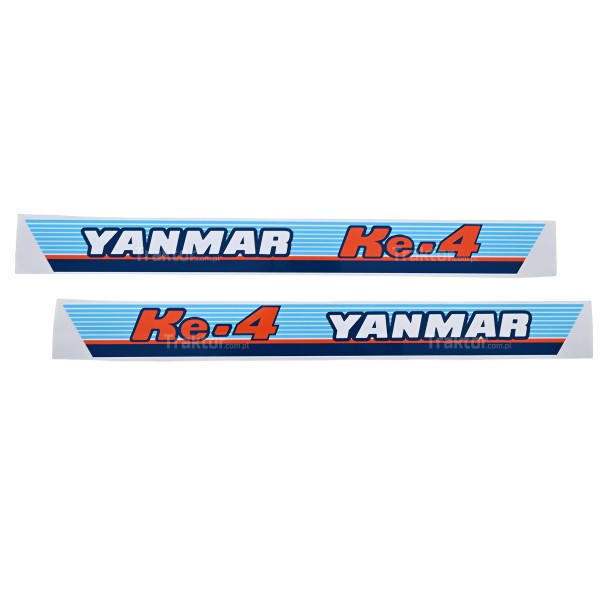 Autocollants Yanmar KE-4