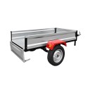 Single-axle garden trailer for the 4FARMER tractor