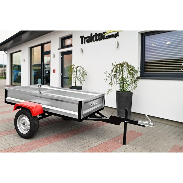 Remorque de jardin à un essieu pour le tracteur 4FARMER