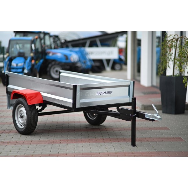 Einachsiger Gartenanhänger für den 4FARMER Traktor