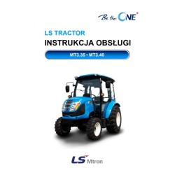 Instrukcja obsługi ciągnik LS MT3i / MT3.35 / MT3.40